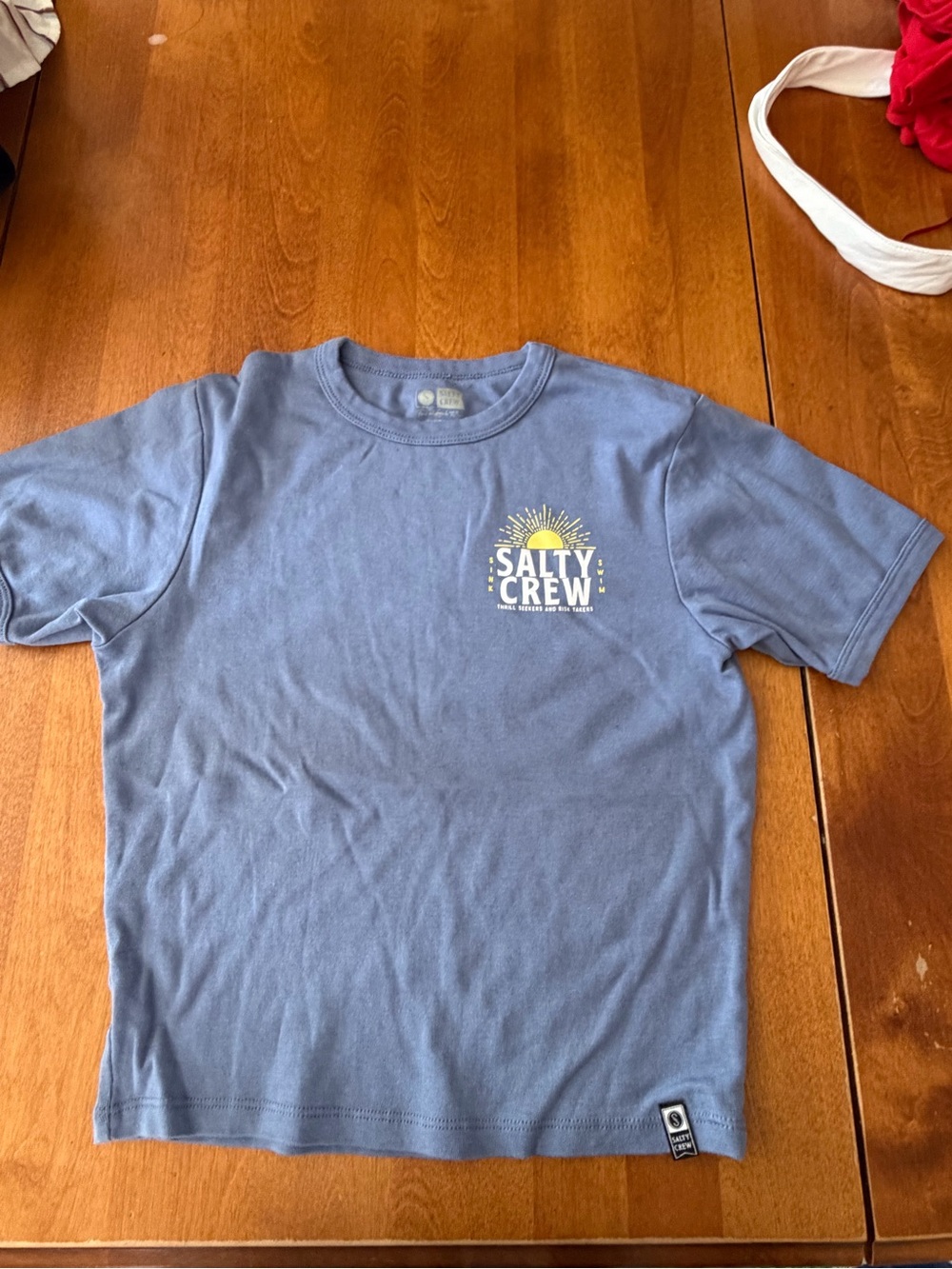 Salty Crew women’s ' Blue Graphic Short Sleeve Tee